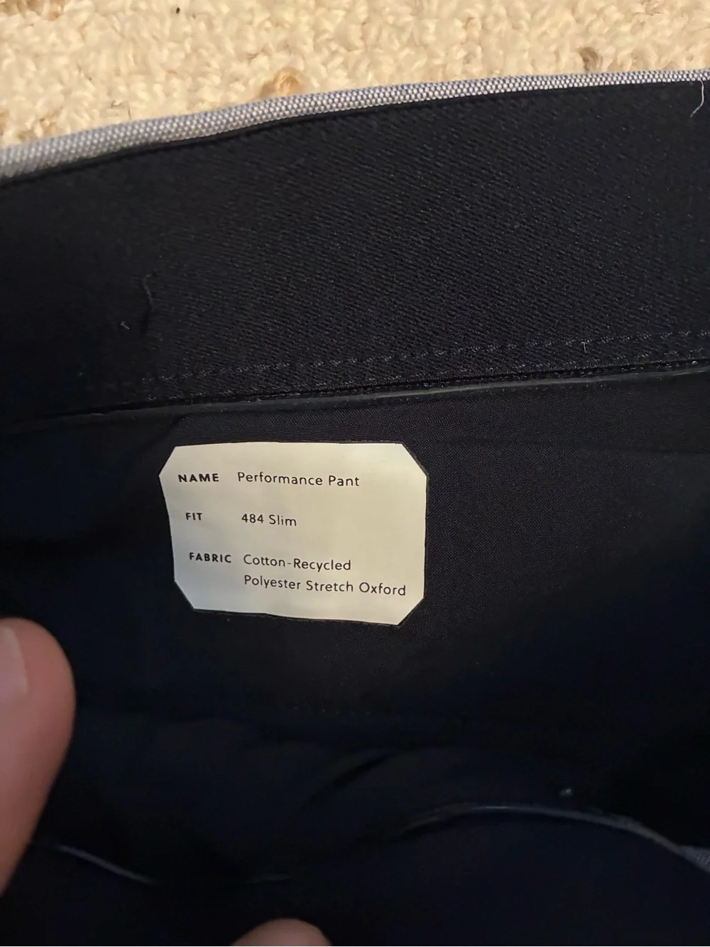 NWOT J. Crew 484 Slim Fit Tech Oxford Pant 32/30